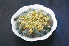 蒜蒸虾的做法