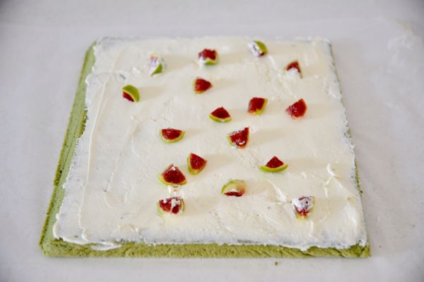 抹茶无花果蛋糕卷