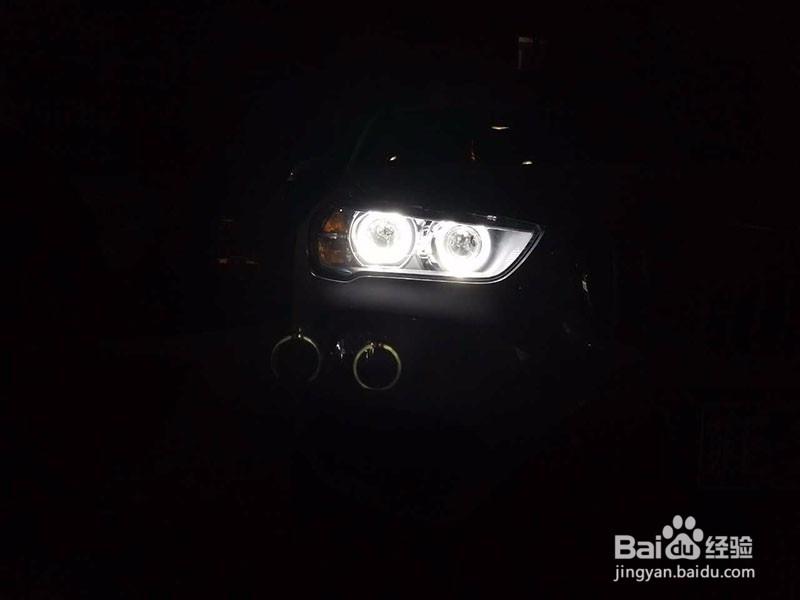 宝马X5车灯改装-阿帕2+阿帕6套装