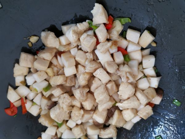 蚝油鸡胸肉杏鲍菇