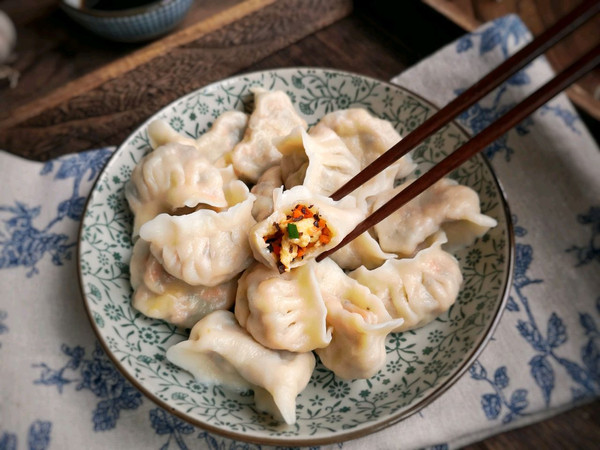 素三鲜饺子营养丰富味道鲜