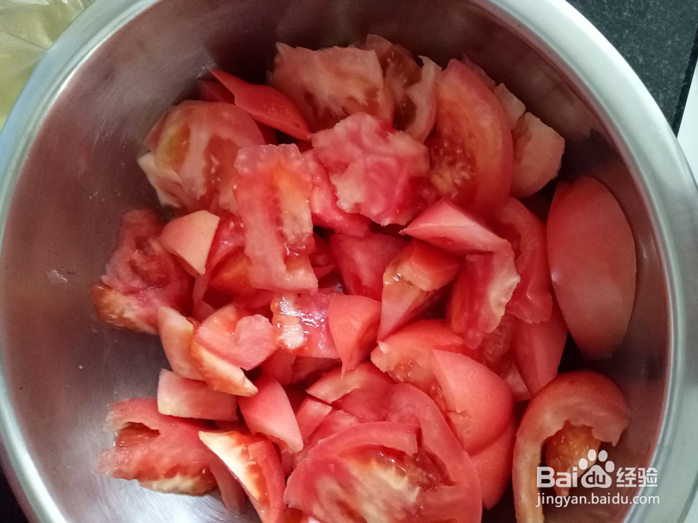 美食——西红柿鸡蛋干拌面的做法