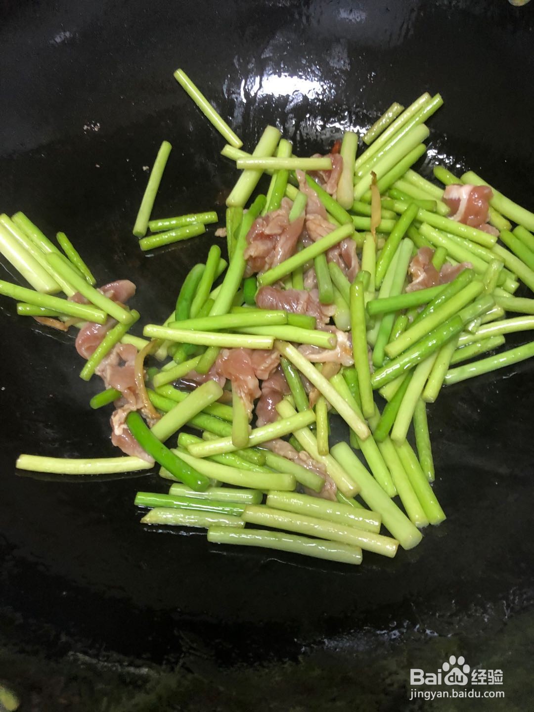 怎么做蒜苔炒肉