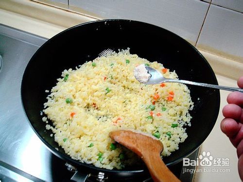 金包银蛋炒饭