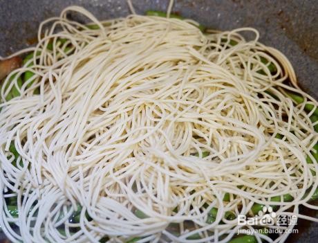 家庭自制豆角焖面