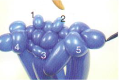 魔法气球造型系列之气球卡通公仔大力水手（下）