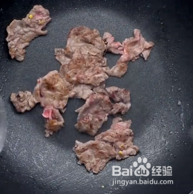 简单易做的爽口泡菜牛肉炒饭