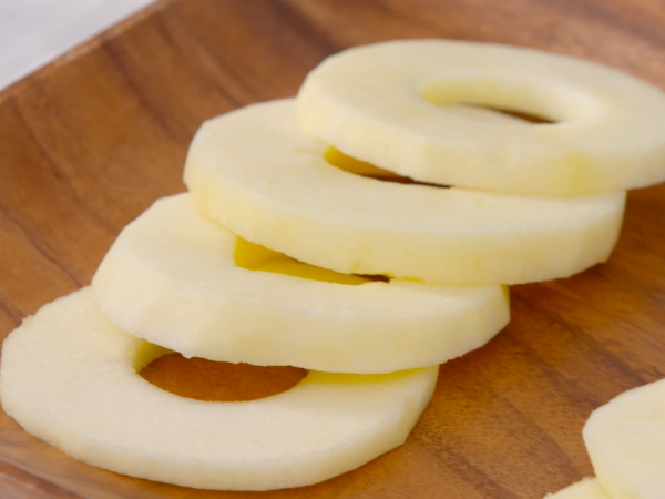 【豆沙苹果圈】吃苹果，要数山东人花样多！