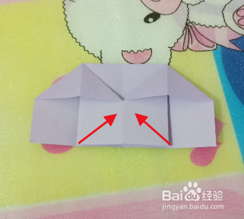 手工折纸之济公帽的折法