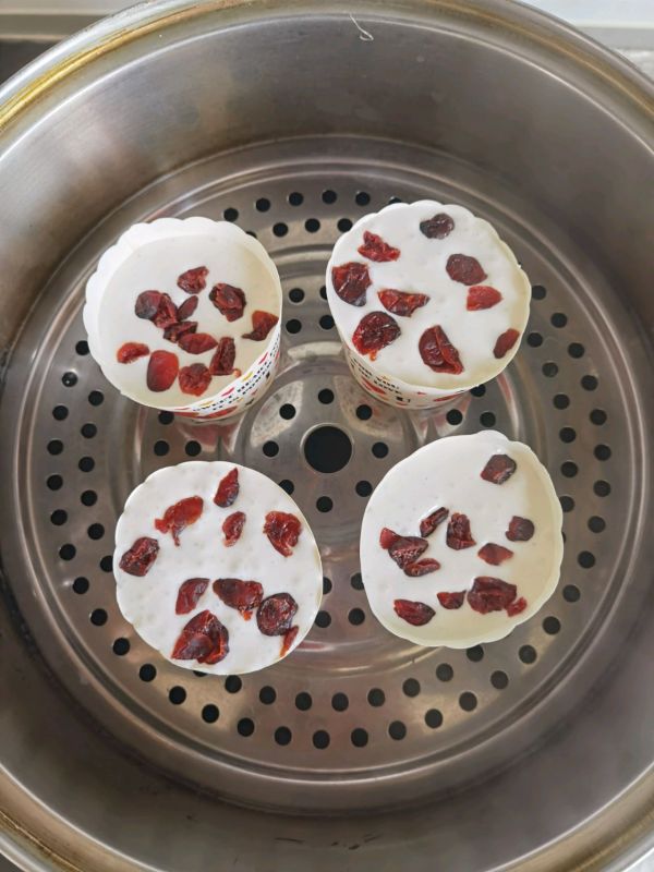 蔓越莓开花米糕