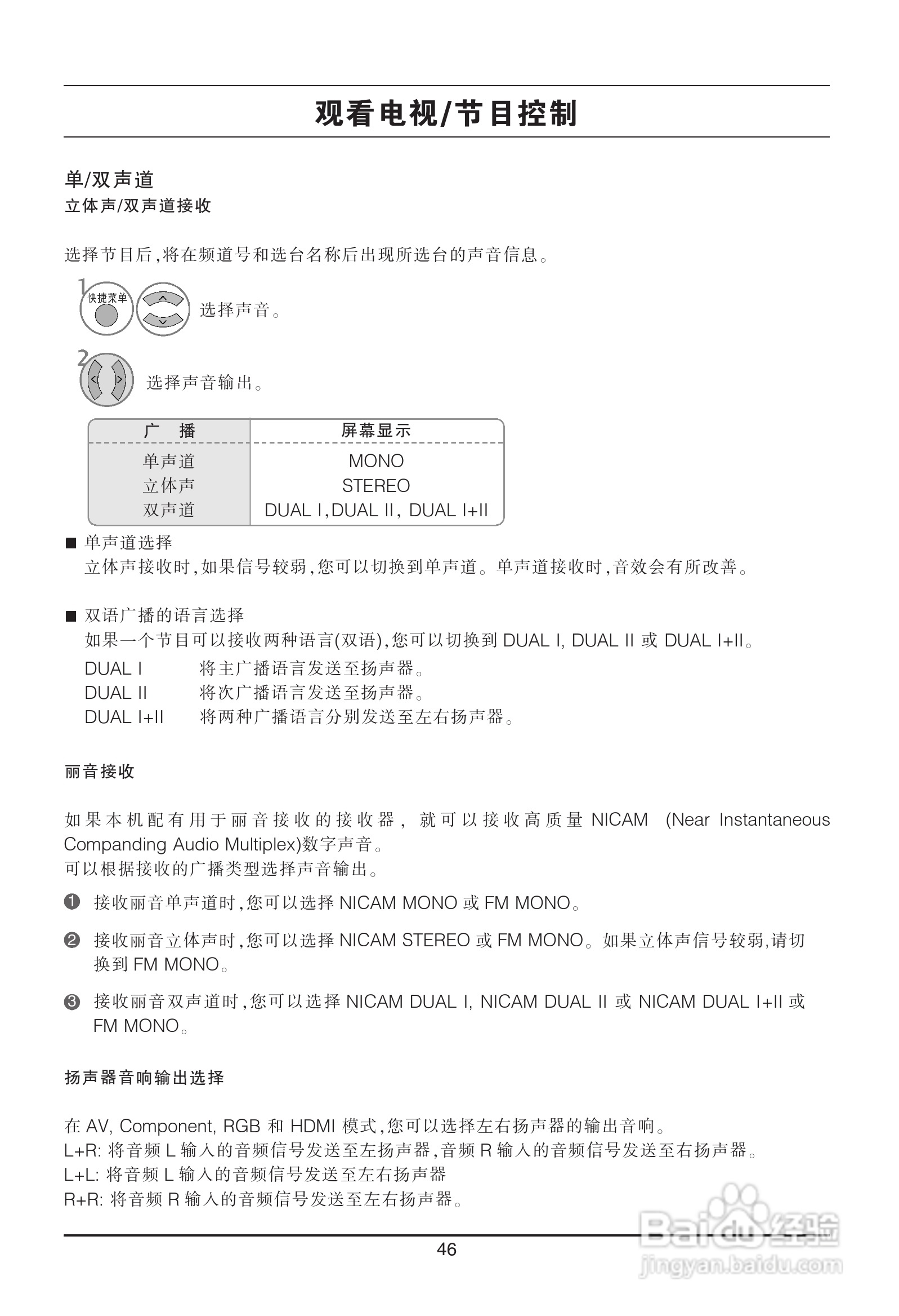 LG 47LH31FR液晶彩电使用说明书:[5]