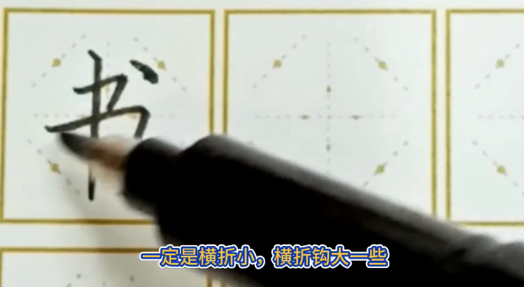 怎样写好“书”字