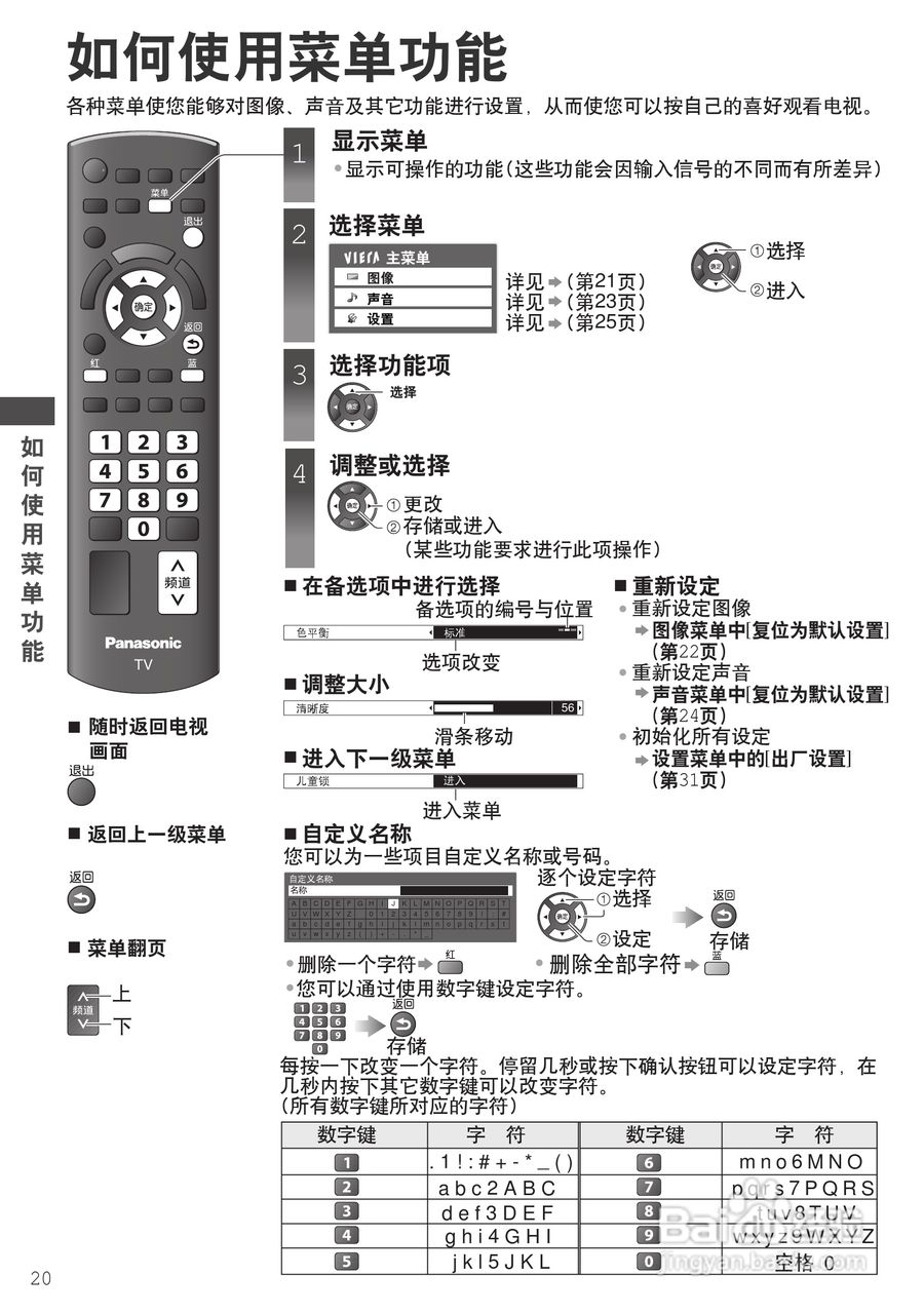 松下TH-P50C33C等离子彩电使用说明书:[2]