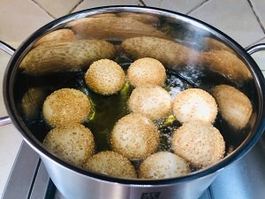 超级美味好吃的空心麻球做法