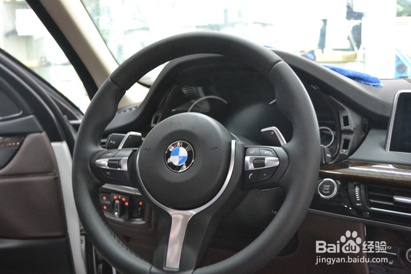 石家庄原厂件宝马X5改装液晶仪表M方向盘B&O中置