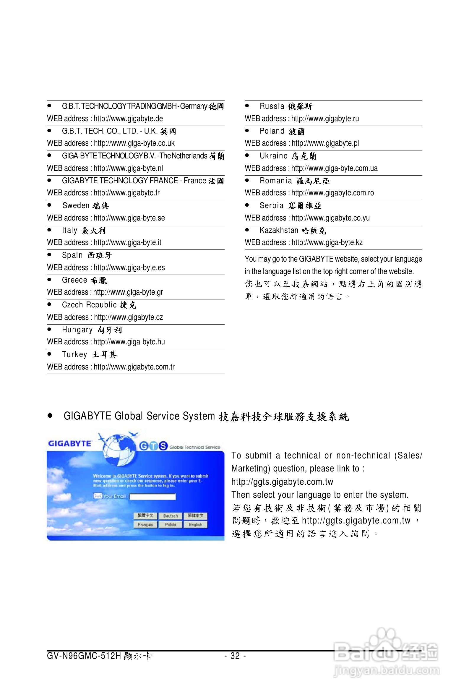 技嘉GV-N96GMC-512H 显卡使用说明书:[4]