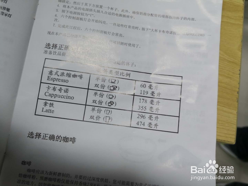 惠而浦全自动咖啡机CY171D使用方法