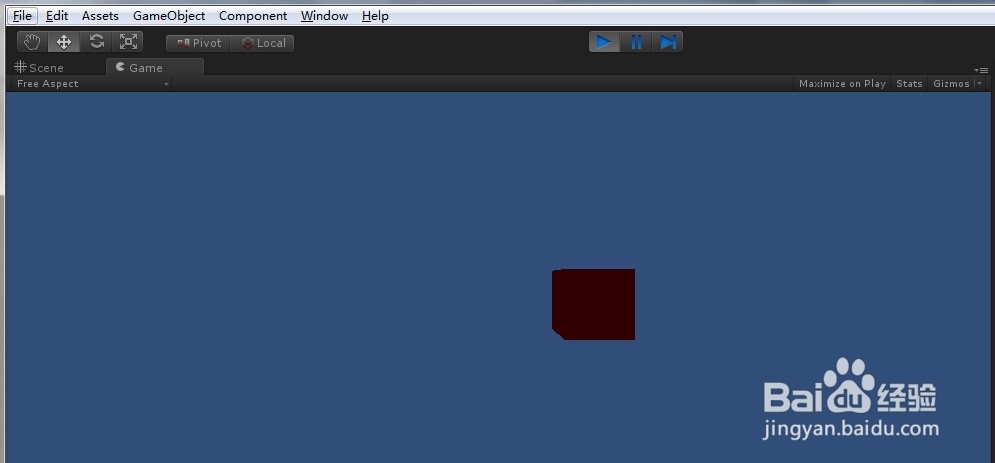 如何使物体实现移动【unity3D】