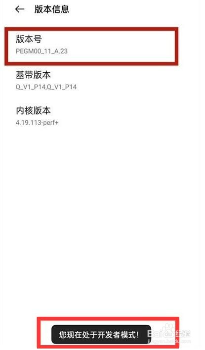 一加9pro怎么触发开发者模式