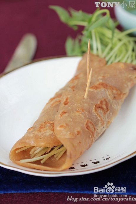 煮夫精心打造的第一款原创的红枣蜂蜜煎饼