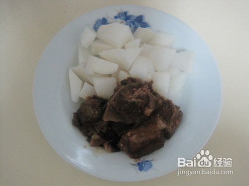 【萝卜炖排骨的做法】