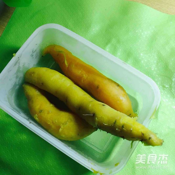 红薯豆渣糕的做法