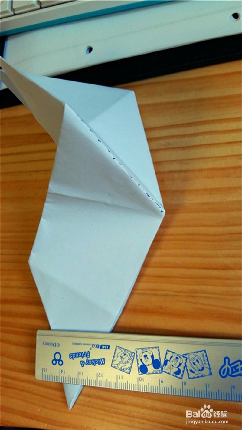 趣味折纸---小白兔的折法