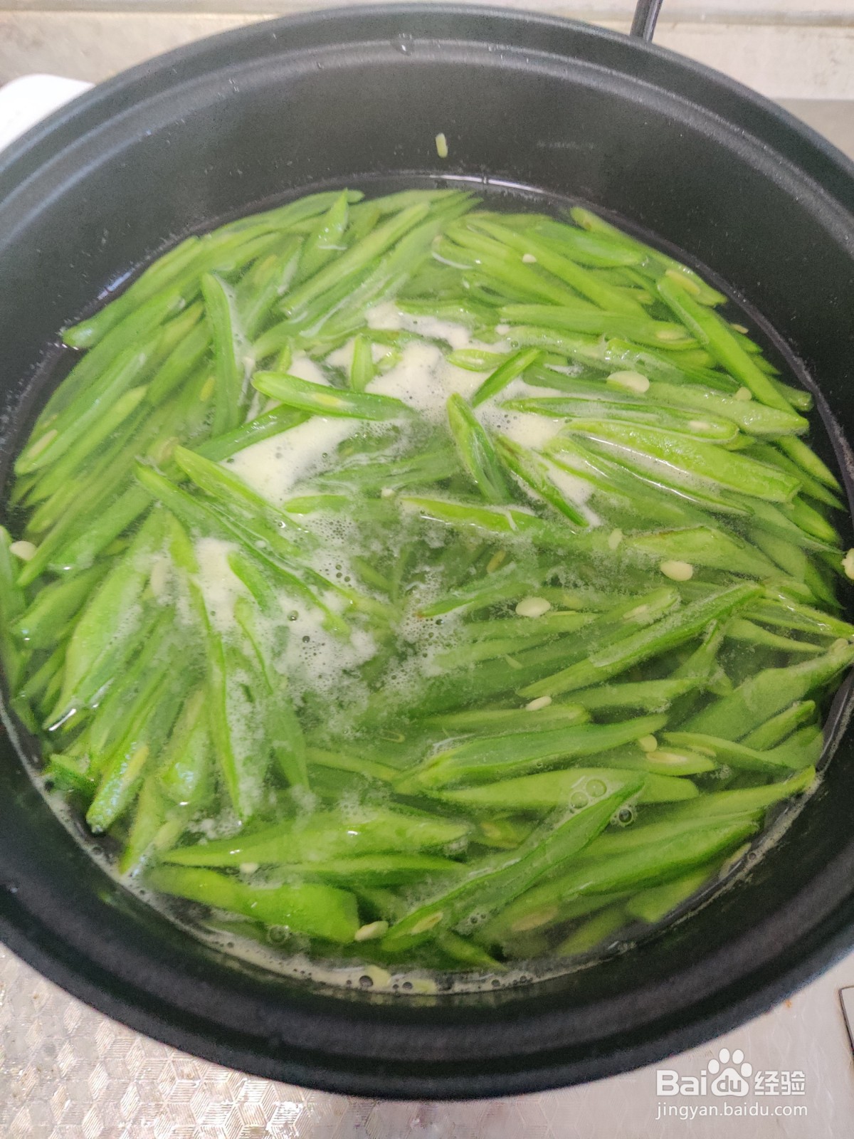 清炒四季豆的做法
