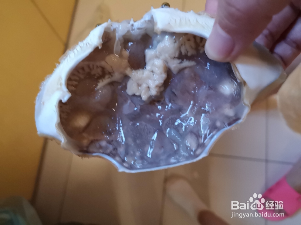 简单快捷的葱姜梭子蟹