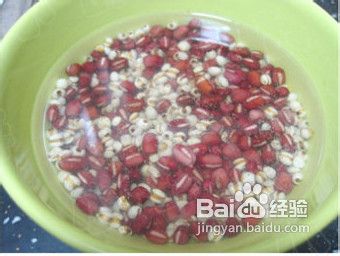 红豆薏米水做法