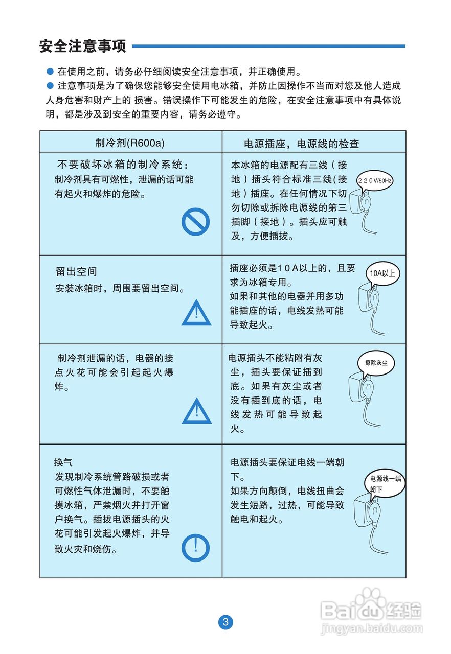 卡萨帝651冰箱说明书图片