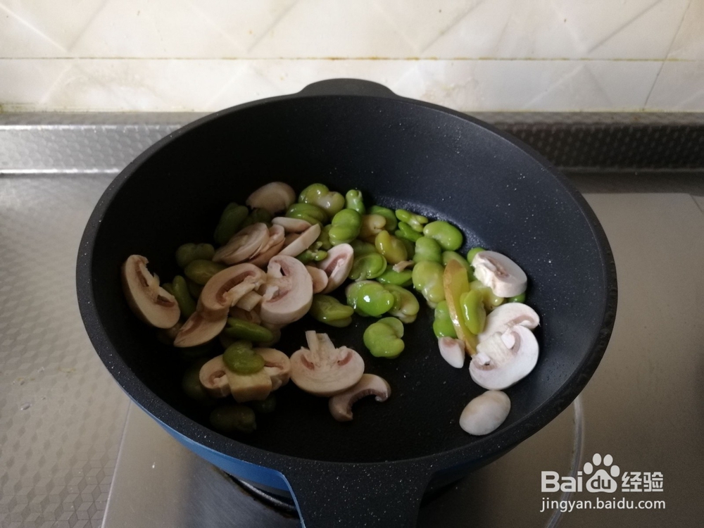 雪里蕻蘑菇豆瓣汤步骤