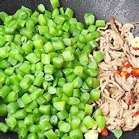 肉末四季豆的做法