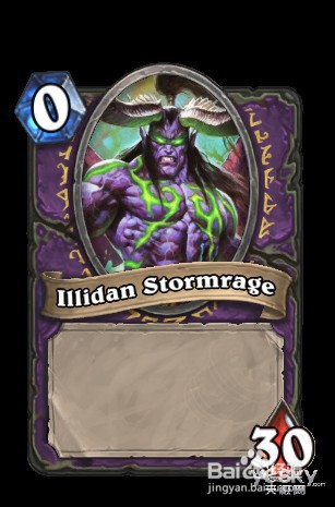 炉石传说伊利丹怒风怎么打？