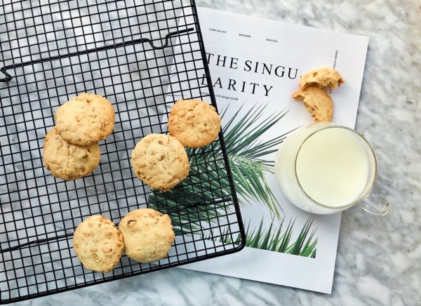 #10分钟早餐大挑战#燕麦饼干