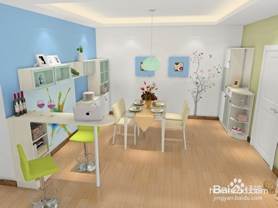 开心家庭餐厅装修图片