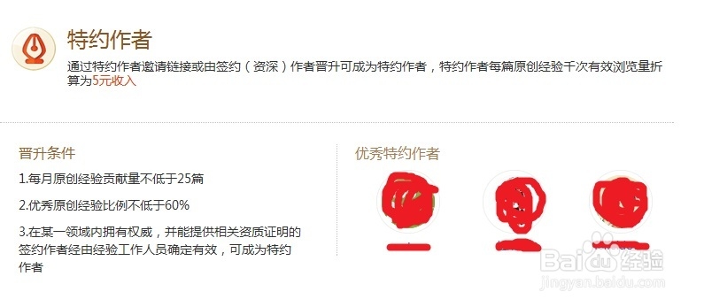 百度经验回享计划回享作者等级与收入