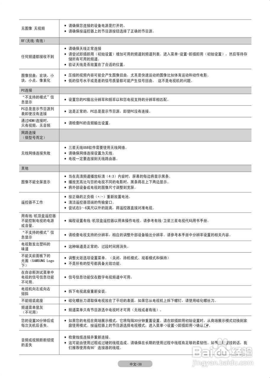 三星 SERIES7+ 7000数字等离子电视使用说明书:[5]