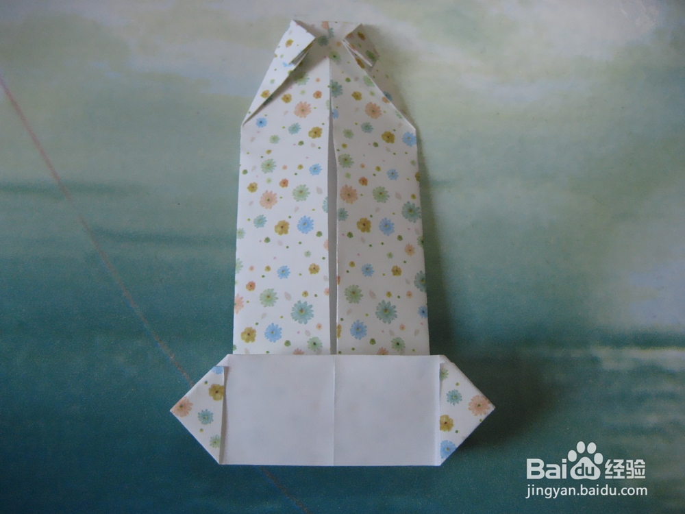 少儿折纸——教你折短袖衬衣