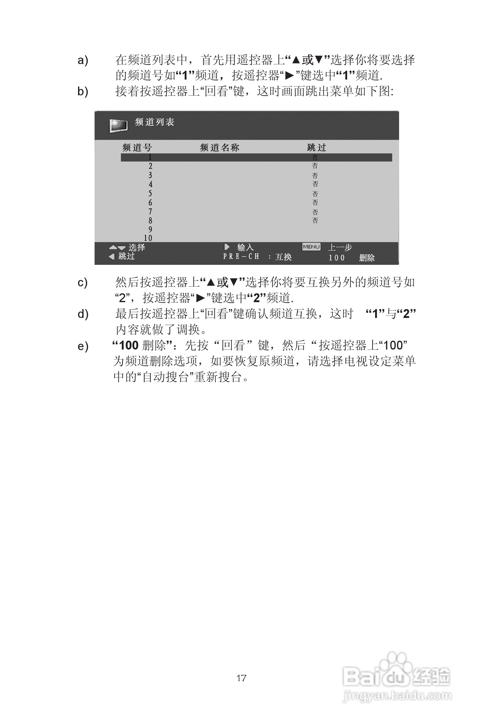 熊猫电子L32A01液晶彩色电视机说明书:[2]