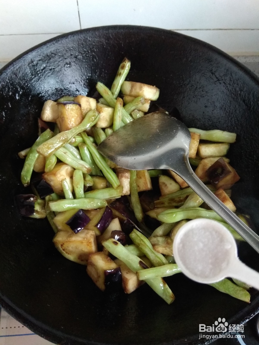 酱香味豆角茄子
