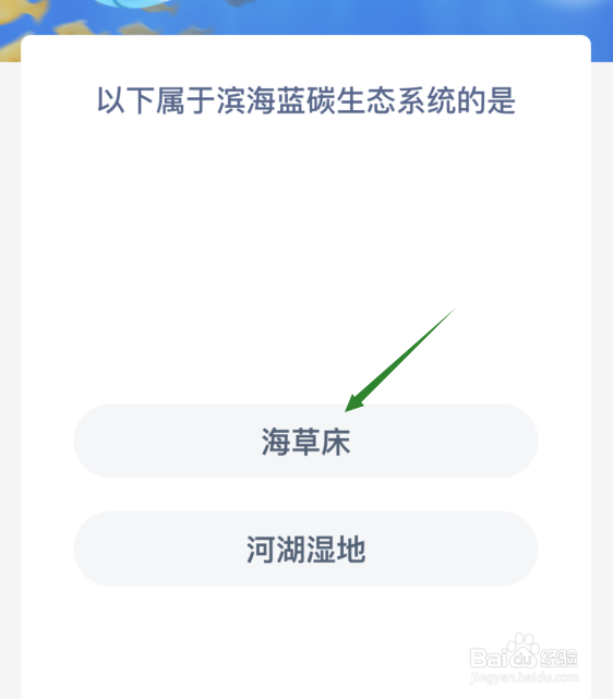以下属于滨海蓝碳生态系统的是