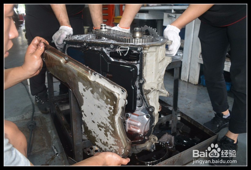 别克君越行驶过程中加速无力,挂D档有冲击