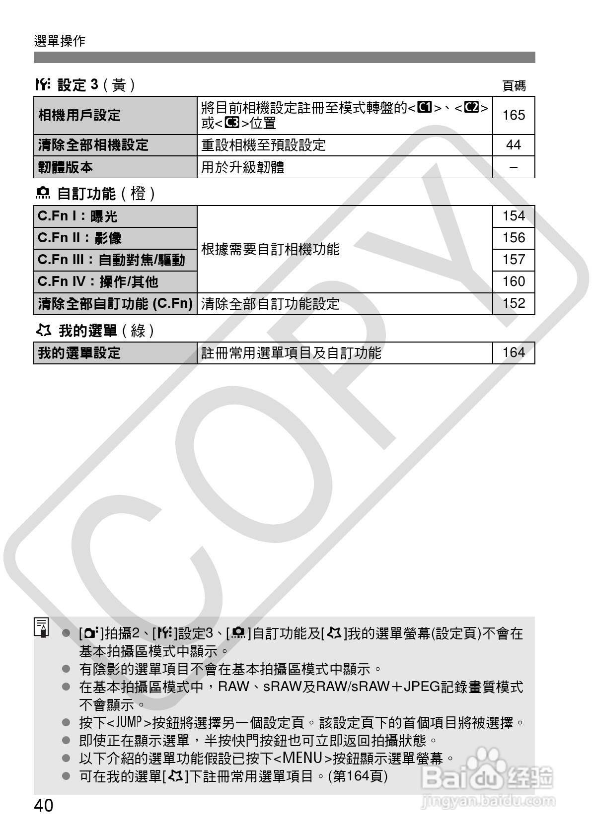 CANON EOS40D相机使用说明书:[4]