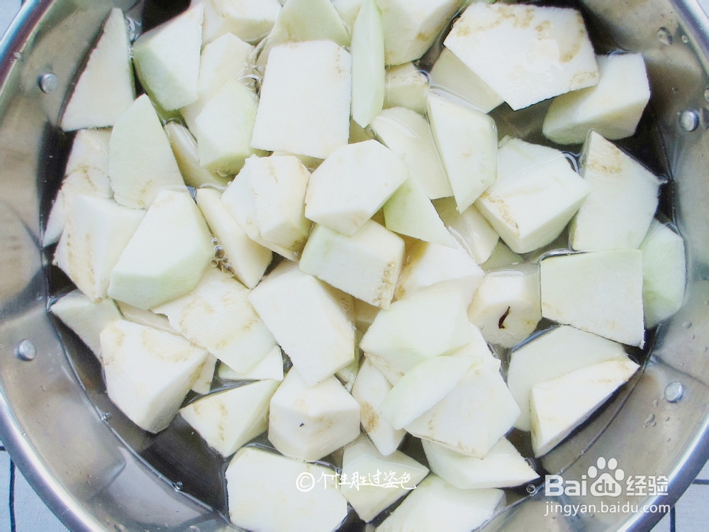 做青椒烧茄子少油秘诀的教程