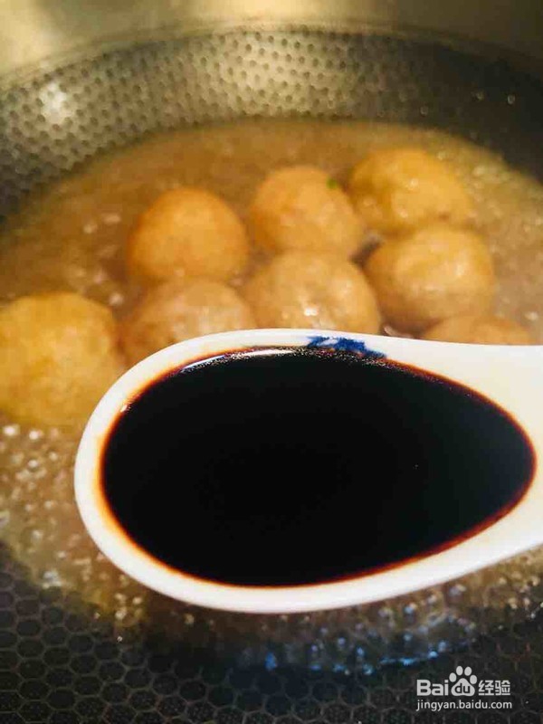 家常红烧油面筋塞肉