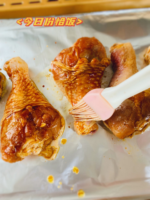 奥尔良风味烤鸡腿