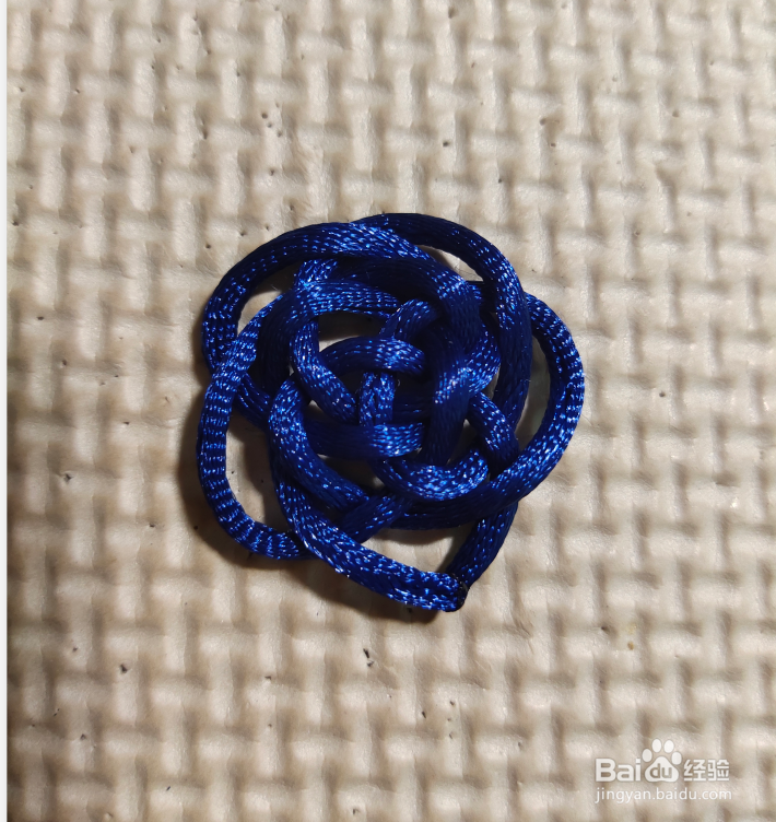 中国结基础入门——五耳三戒箍结