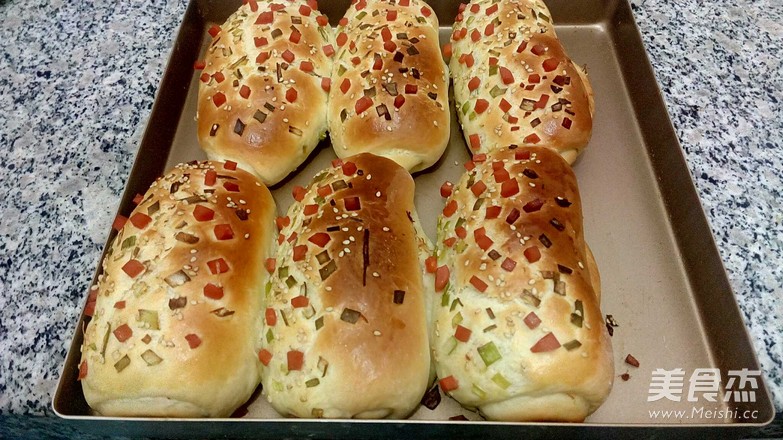 肉松面包的做法