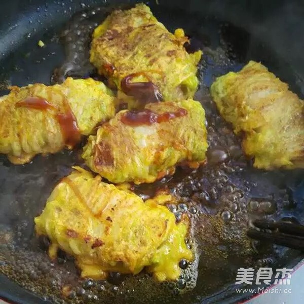 煎酿菜卷的做法